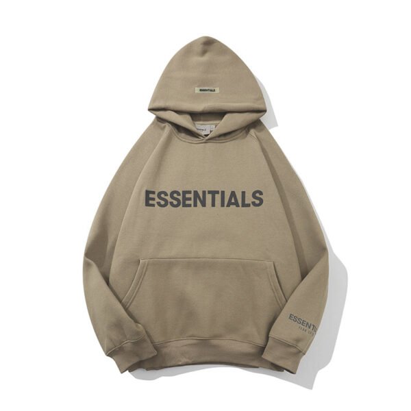 Essentials Khaki Basic Hoodie