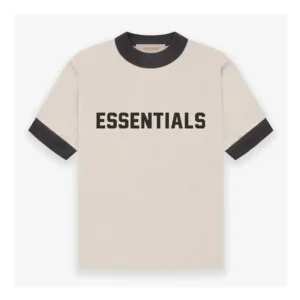 Essentials Kids V-Neck Wheat T-Shirt