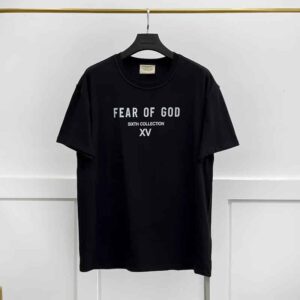 Fear of god sixth collection xv black shirt