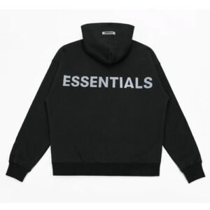 Essentials Pullover Hoodie Black