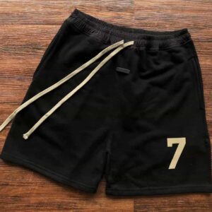 Essential Black 7Logo Short