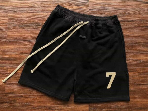 Essential Black 7Logo Short