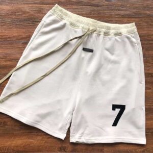 Essential White 7Logo Short