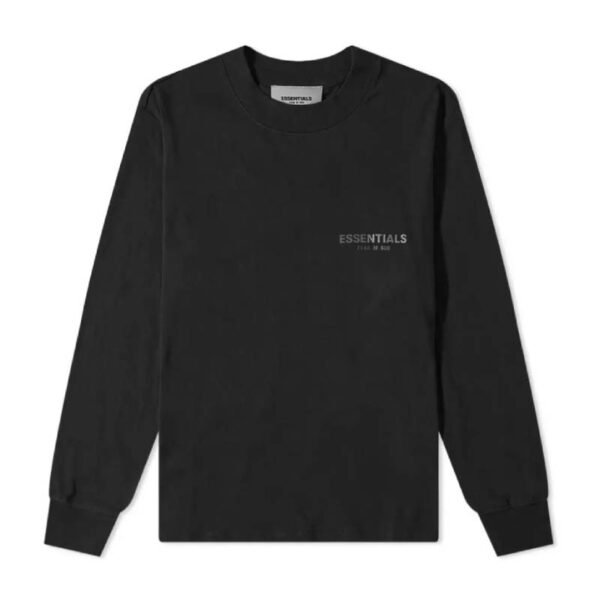 ESSENTIALS Core Crew Sweatshirt Black