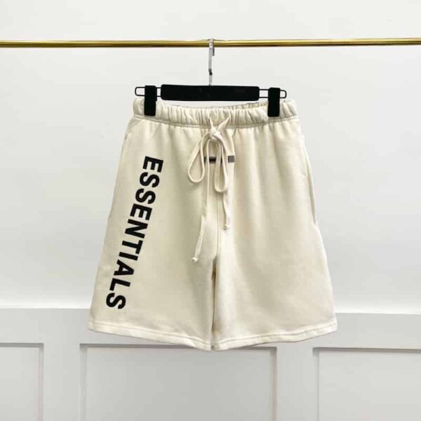 Essentials Drawstring Apricot Shorts