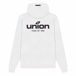 Fear Of God X Union Hoodie White