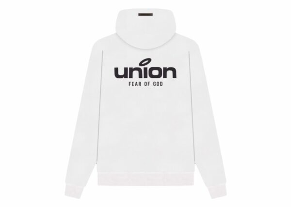 Fear Of God X Union Hoodie White