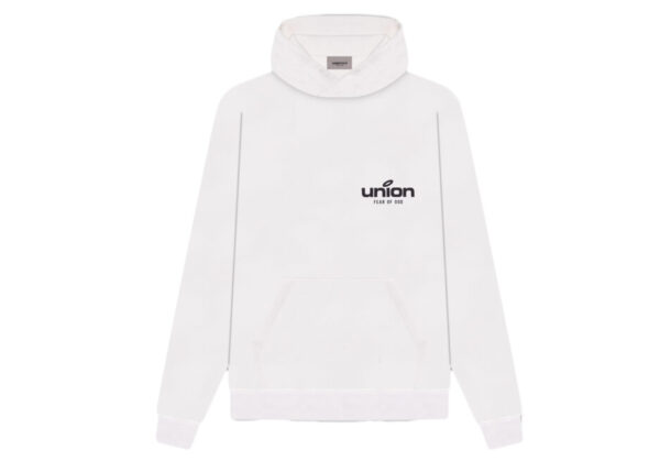 Fear Of God X Union Hoodie White